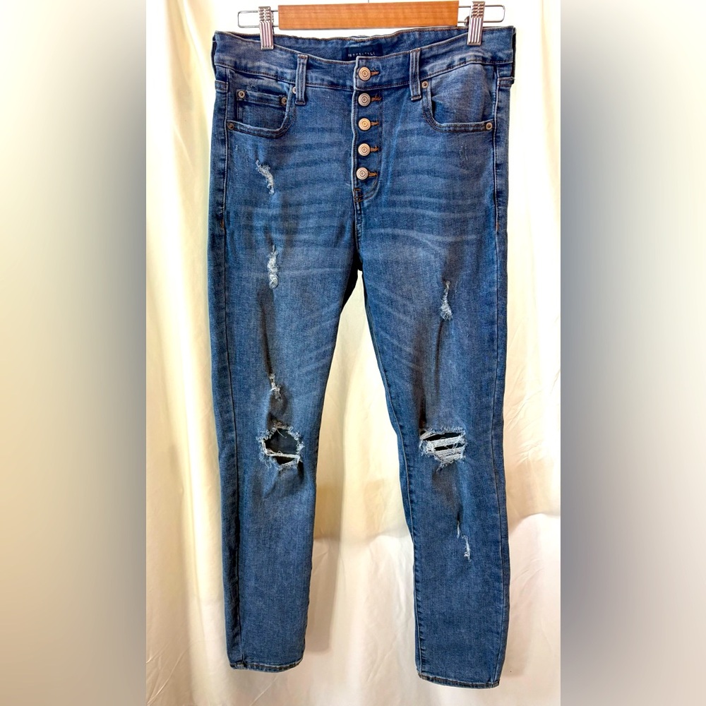Aeropostale Women’s Button-Fly High Rose Jegging Size 12R